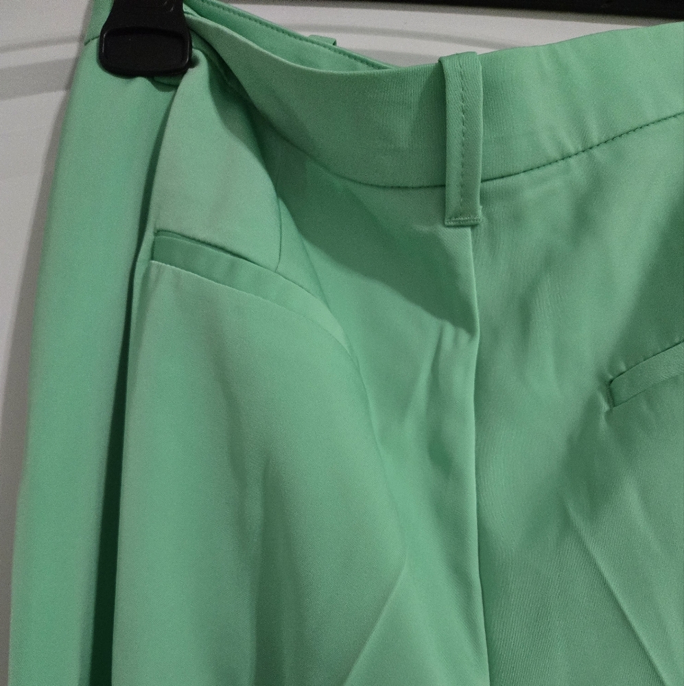 Vero Moda Pants In Jade Green Size 6 NWT - Picture 6 of 10